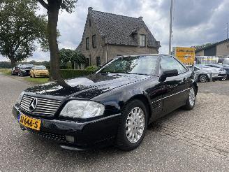 krockskadad bil auto Mercedes SL 500 SL V8 Cabriolet, leer, airco, automaat enz 1992/2