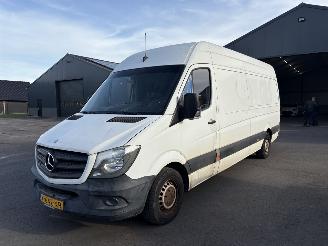 skadebil bedrijf Mercedes Sprinter 313 CDI MAXI XXL EURO 5 AIRCO 2015/6