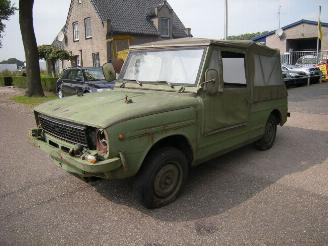 Damaged car DAF 66 YA 66 CABRIOLET EX LEGER MET DOCUMENT 51 OPKNAPPER 1974/1