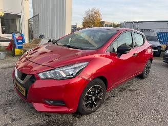 krockskadad bil auto Nissan Micra 1.0L Visia+ 2017/6