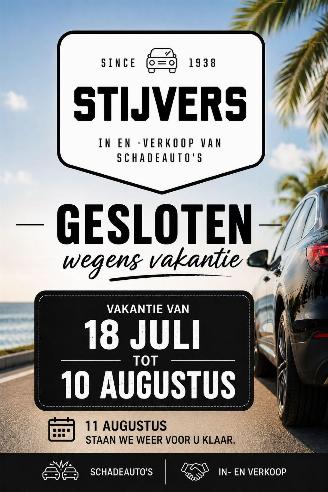 skadebil auto Alfa Romeo  Vakantie 2026/1