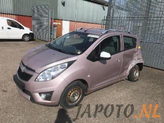 Coche siniestrado Chevrolet Spark Spark (M300), Hatchback, 2010 1.2 16V 2012/6