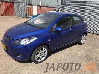 Salvage car Mazda 2 2 (DE), Hatchback, 2007 / 2015 1.3 16V S-VT High Power 2008/2
