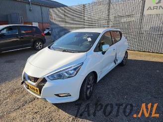 demontáž osobní automobily Nissan Micra Micra (K14), Hatchback, 2016 / 2025 0.9 IG-T 12V 2018/6