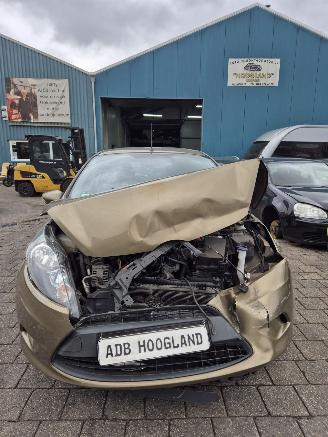 Salvage car Ford Fiesta 6 (JA8) Hatchback 1.25 16V (STJA(Euro 5)) [44kW] 5-BAK 2012/1