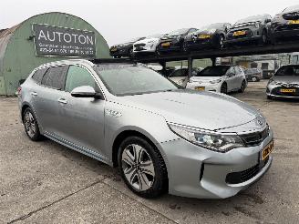 Voiture accidenté Kia Optima 2.0 GDI PHEV 115KW Autom. Pano Clima Navi Led Leer Camera 2017/11