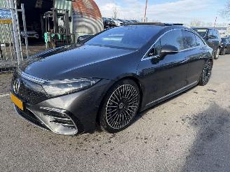 Schadeauto Mercedes EQS 450+ AMG 108 kWh 245KW Pano Clima Navi Sfeerverlichting 2022/4