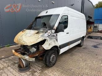 Salvage car Mercedes Sprinter Sprinter 3,5t (907.6/910.6), Van, 2018 315 CDI 2.0 D RWD 2024/12