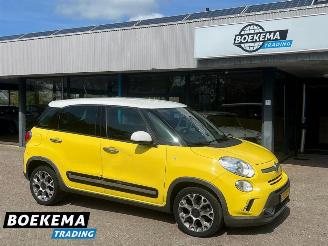 skadebil auto Fiat 500L 0.9 TwinAir Navigatie Airco Cruise Control PDC 2014/7