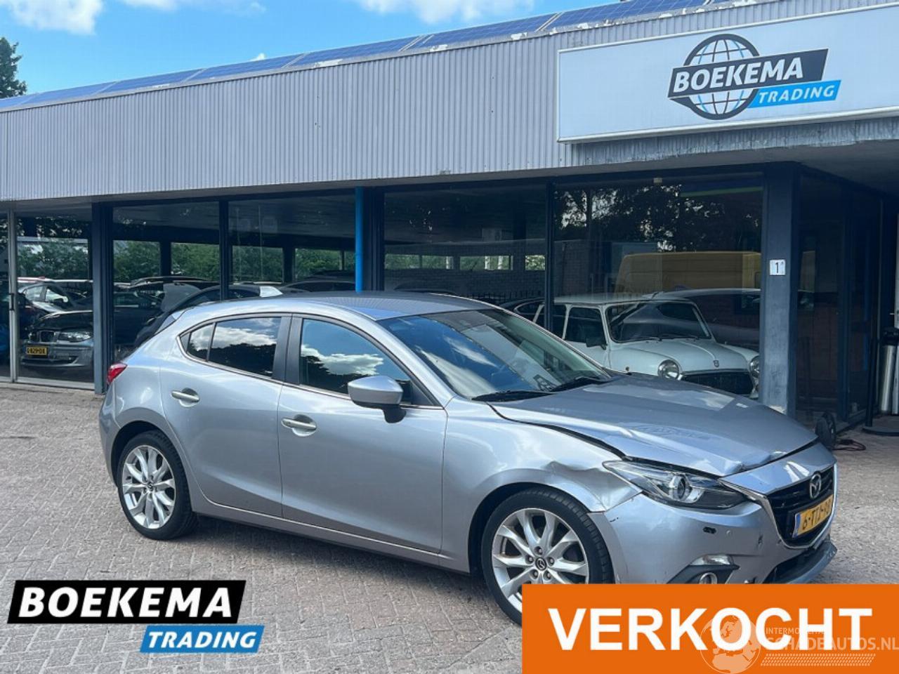 Mazda 3 2.0 GT-M Navigatie Bose Keyless HUD Leer Stoelverw.