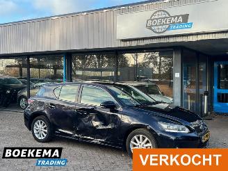 krockskadad bil auto Lexus Ct 200h Business Line Navigatie Camera Stoelverw Leer 2012/2