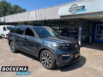 Auto incidentate Ford Explorer 3.0 V6 EcoBoost PHEV ST-Line B&O Sound Stoelverkoeling Leer ACC Navigatie Camera 2024/2