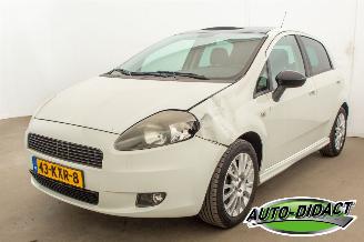 Unfallwagen Fiat Grande Punto 1.4 Elek dak NeroBianco 2009/12
