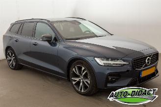 Volvo V-60 2.0 B4 Motor schade Autom Clima Navi Leder R-Design picture 2