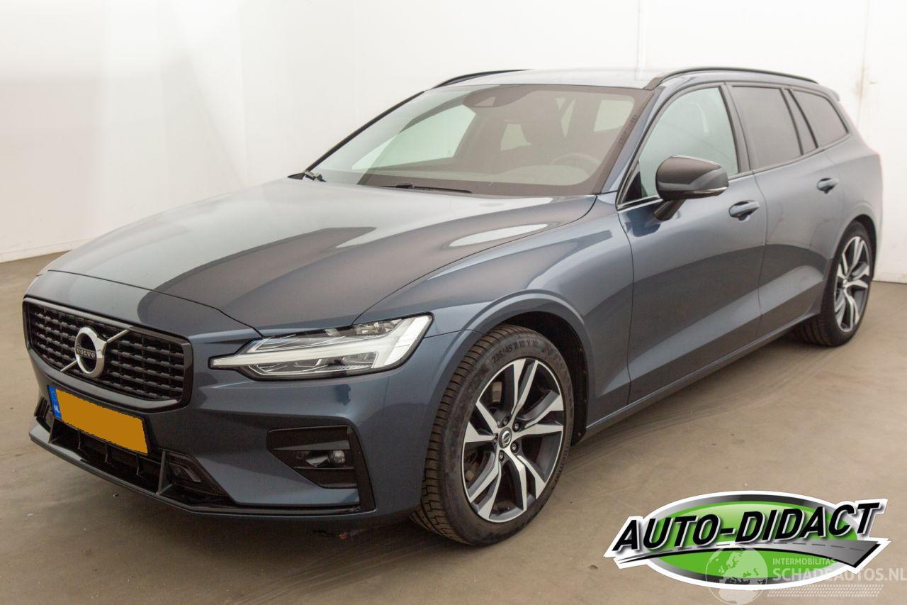 Volvo V-60 2.0 B4 Motor schade Autom Clima Navi Leder R-Design