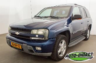 krockskadad bil auto Chevrolet TrailBlazer 4.2 LTZ Automaat Clima Leder 2005/6