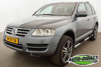 uszkodzony samochody osobowe Volkswagen Touareg 3.6 V6 AWD VR 3.6 Automaat Clima Navi Leder 2006/8
