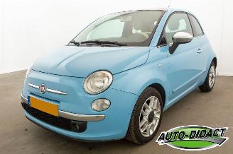 skadebil auto Fiat 500 0.9 TwinAir Airco Elek Dak Lounge 2010/9
