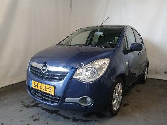 krockskadad bil auto Opel Agila Agila (B) MPV 1.0 12V (K10B(Euro 4; Euro 5)) [48kW]  (04-2008/06-2011)= 2009/2