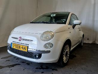krockskadad bil auto Fiat 500 500 (312) Hatchback 1.2 69 (169.A.4000(Euro 5)) [51kW]  (07-2007/...) 2008/10