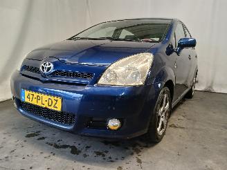 krockskadad bil auto Toyota Corolla Corolla Verso (R10/11) MPV 1.6 16V VVT-i (3ZZFE) [81kW]  (04-2004/03-2=
009) 2004/5