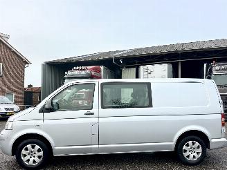 Schade bestelwagen Volkswagen Transporter 2.5 TDI 131pk Automaat 340 Comf. Dubbel Cabine - nap - leer - airco - cruise - camera - klapdeuren - trekh 2008/1