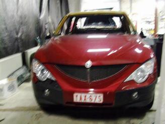 Coche accidentado Ssang yong Actyon a200 sports 4x4 escape automaat 2010/2