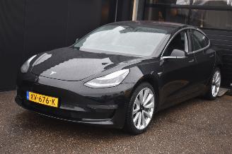 damaged passenger cars Tesla Model 3 75Kwh Long Range AWD 351Pk *Navi/Clima/Camera/Leder/Panorama 2019/3