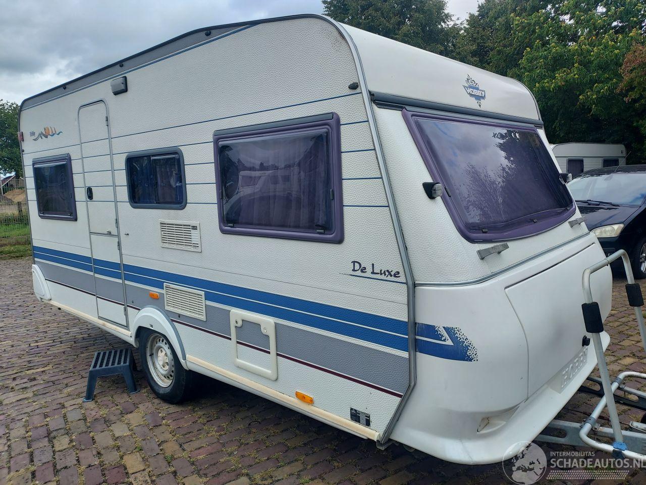 Hobby  450 Vast bed  Rondzit Voortent