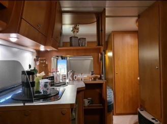 Knaus  GERESERVEERD Eifelland 465 TF Mover Luifel Rondzit frans bed picture 3