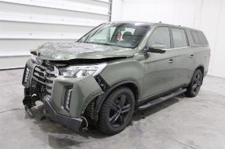 damaged passenger cars Ssang yong Musso  2023/3