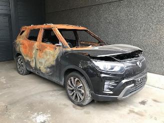 Coche siniestrado Ssang yong Tivoli Grand SUV 2021 1.5 T-GDi 16V SUV  Benzine 1.597cc 120kW (163pk) FWD 2021/9