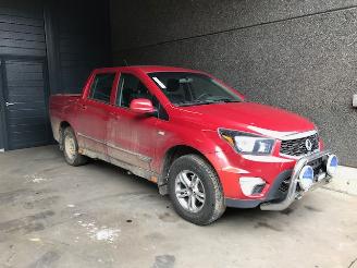 Coche siniestrado Ssang yong Actyon Sports II Pick-up 2017 2.2D 2017/10