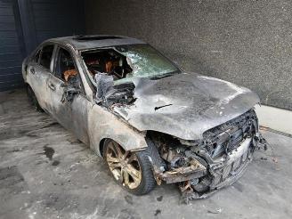 Coche siniestrado Mercedes C-klasse C (W204), Sedan, 2007 / 2014 2.2 C-220 CDI 16V BlueEFFICIENCY 2012/1