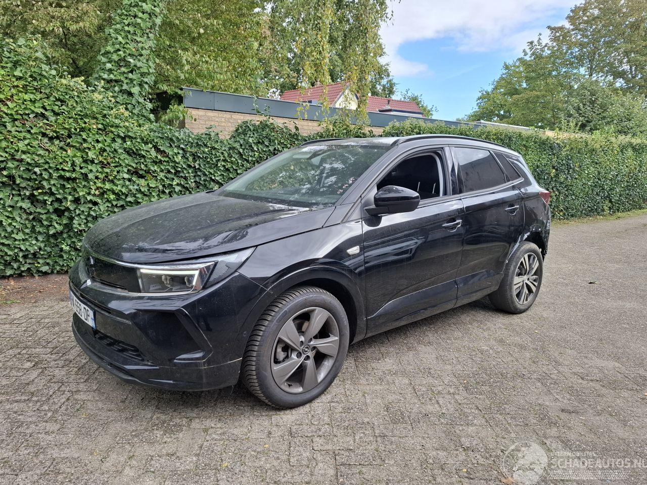 Opel Grandland GRANDLAND NEW BLACK EDITION 2024 RIJDEND  130PK AUTOMAAT 3400km LEER ALCANTARA