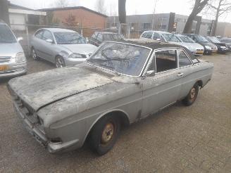 Damaged car Ford Taunus 15 xl coupe 1969/1