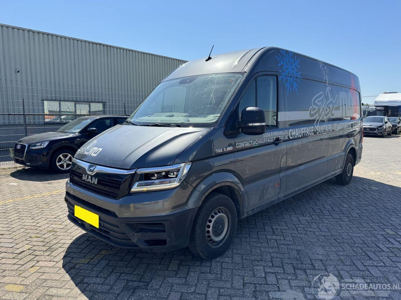 MAN TGE 2.0 TDI | MINIMAL DRIVEABLE DAMAGE