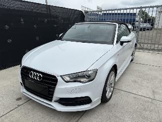 krockskadad bil auto Audi A3 CABRIO 2X S-LINE TDI CARBON | NAV | LEDER | XENON-LED 2015/8