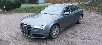 krockskadad bil auto Audi A5 Sportback bj:02-2016 2.0-TDI Automaat Navigatie Climatecontrol CruiseControl Stoelverwarming Lichtautomaat Bi-xenon met Led Led-Achterlichten Trekhaak Mistlampen 2016/2
