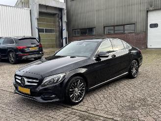 krockskadad bil auto Mercedes C-klasse 180 Prestige Automaat Schuifdak 2014/2