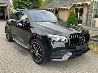 krockskadad bil auto Mercedes GLE 350 de 4MATIC AMG LINE PANO NIGHT 2021/10
