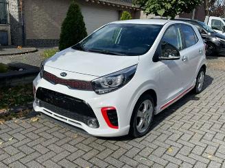 krockskadad bil auto Kia Picanto 1.0 GT-LINE NAVI KAMERA AIRCO 2020/8