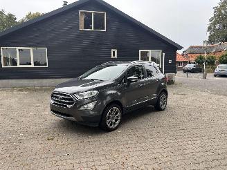 krockskadad bil auto Ford EcoSport EXCLUSIVE 125 PK LEER CLIMA PDC LED B.J 2019 2019/1
