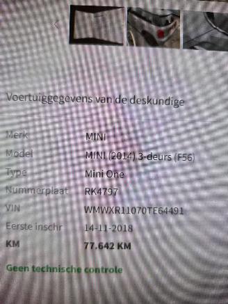 Mini One 1.5 EDITION CLIMA ABS PDC STOELVERWARMING B.J 11-2018 picture 18