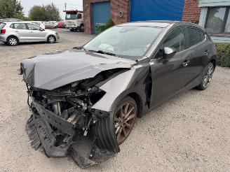 damaged passenger cars Mazda 3 BLACK LIMITED 2017/2