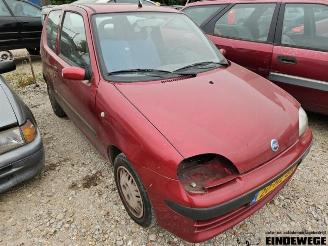 Coche siniestrado Fiat Seicento Seicento (187), Hatchback, 1997 / 2010 1.1 MPI S,SX,Sporting 2001/8