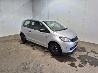 Vaurioauto  passenger cars Skoda Citigo 1.0 12V Hatchback  Benzine 999cc 44kW (60pk) FWD 2012/10